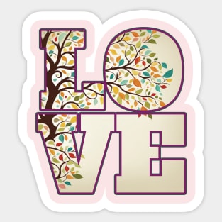 Love Earth Sticker